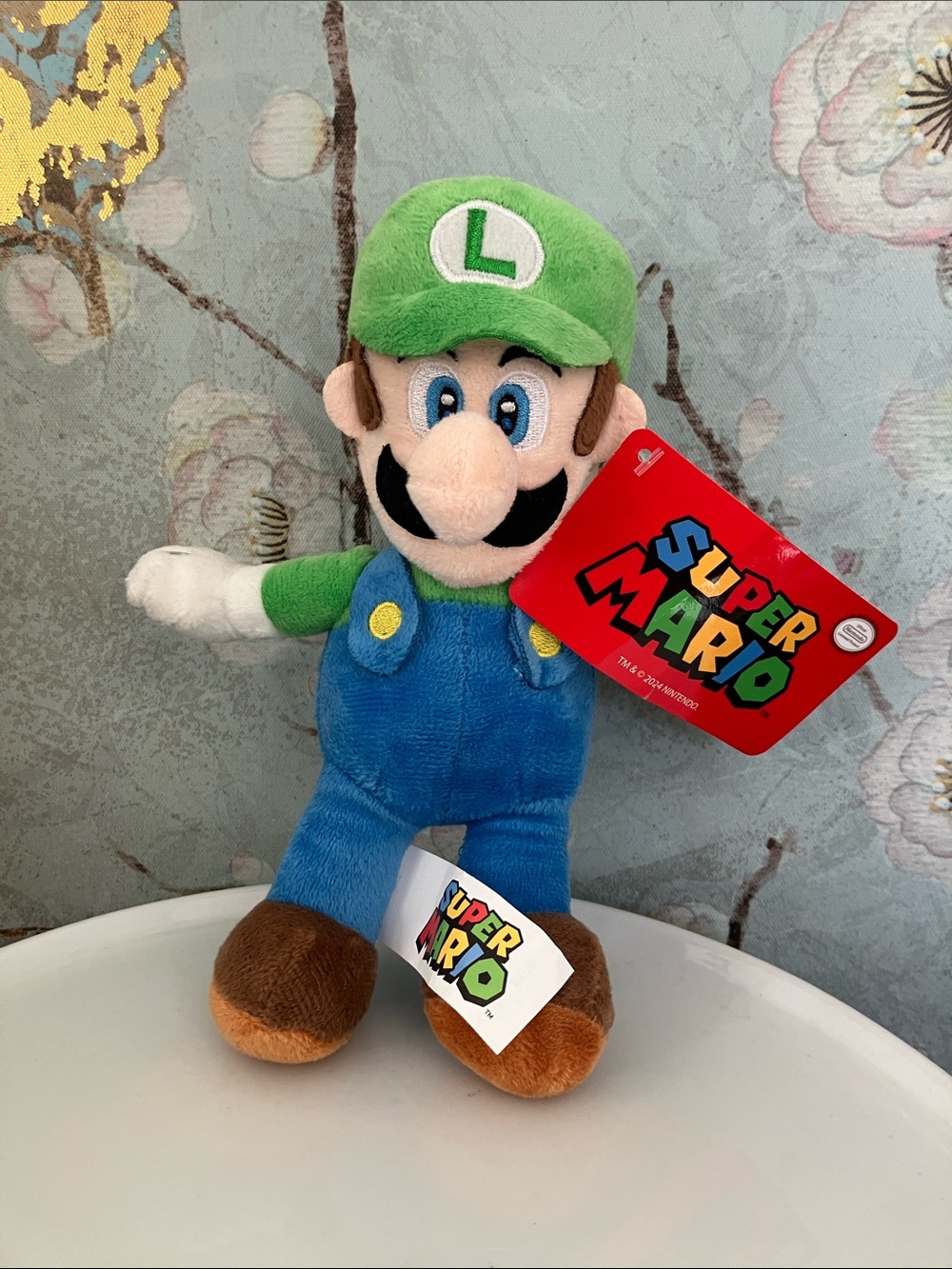 Luigi Plush Toy 9" Official Nintendo Licensed Product 2024